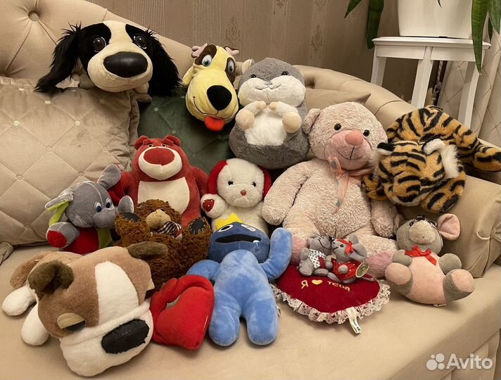 Мягкие игрушки пакетом