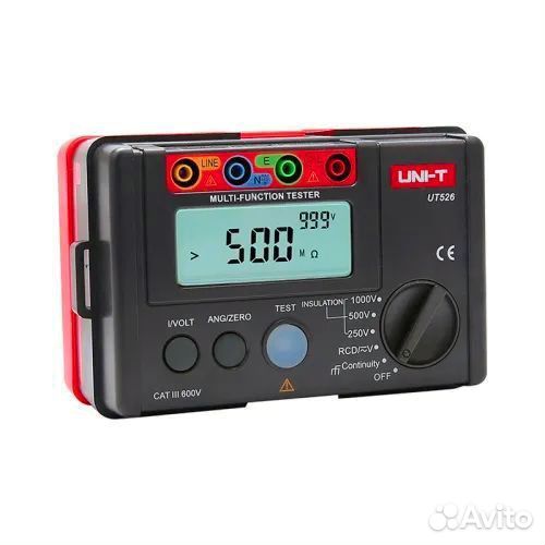 Измеритель сопротивления заземления и изоляции