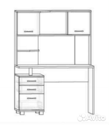 Компьютерный стол Максим-1