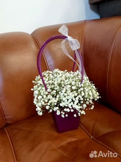 Букет из гипсофилы