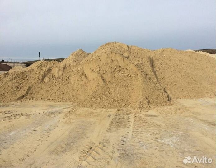 Песок речной с доставкой