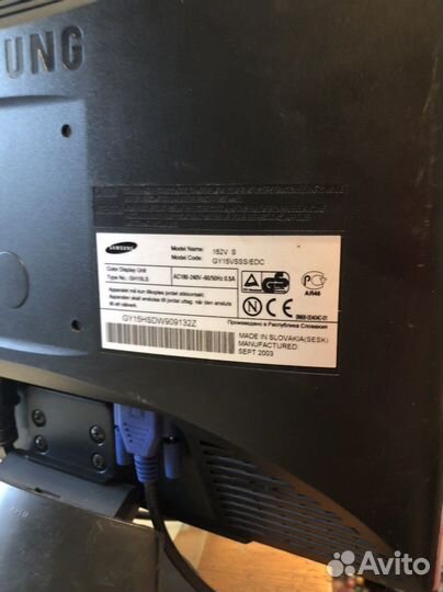Монитор samsung 15 и 17
