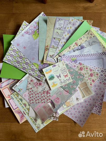 Набор бумаги для скрапбукинга