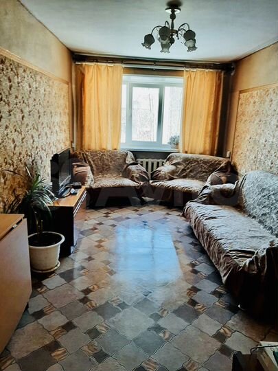 3-к. квартира, 59,8 м², 2/2 эт.