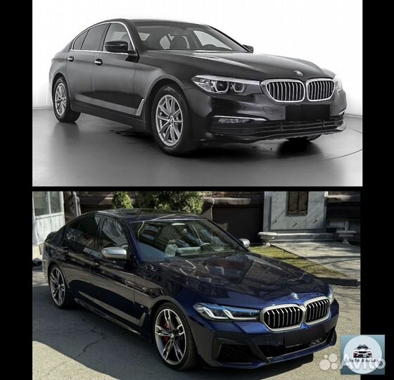 Полный М пакет рестайлинг для BMW G30 дорестайлинг