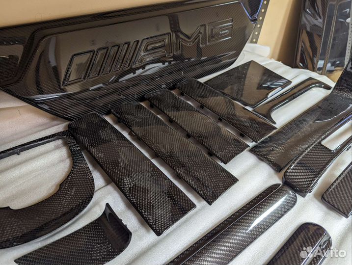 Салон карбон в G class w463a Mansory