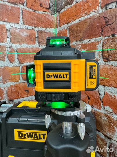 Лазерный уровень dewalt 16 лучей с треногой