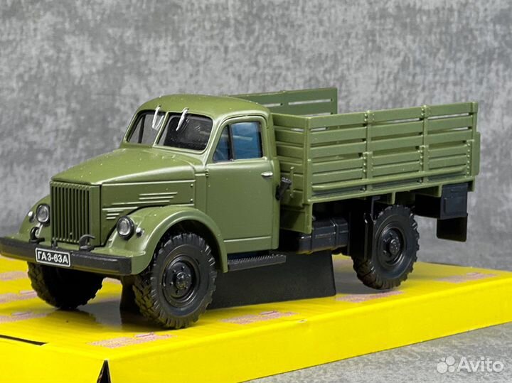 Модель газ 63А 1/43 наш автопром