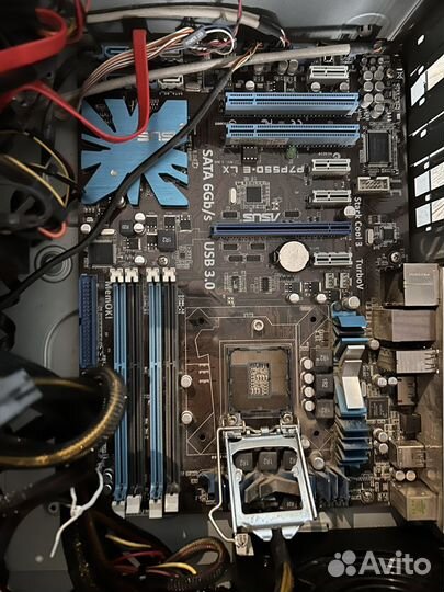 Материнская плата asus p7p550