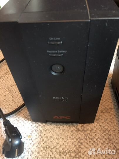 Ибп APC Back-UPS 1100 и FSP
