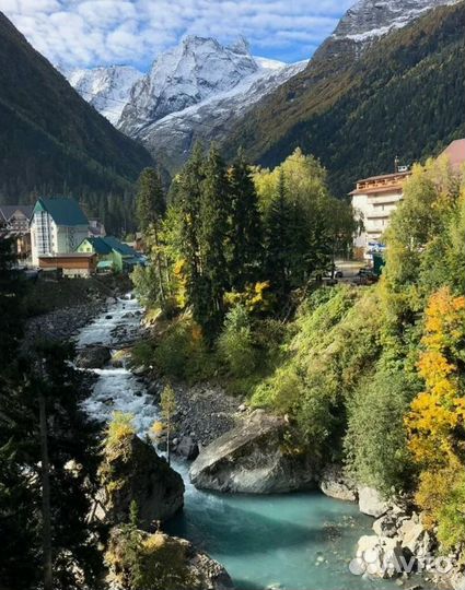 Путешествие Домбай на 2 ночи питание 3 раза