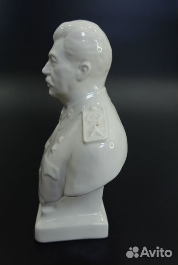 Бюст Сталин фарфор лфз