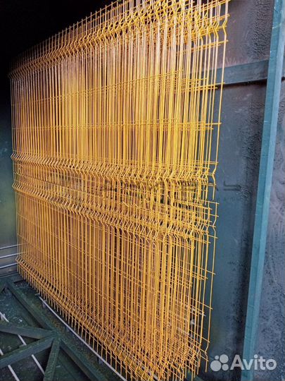 Забор сетка 3D