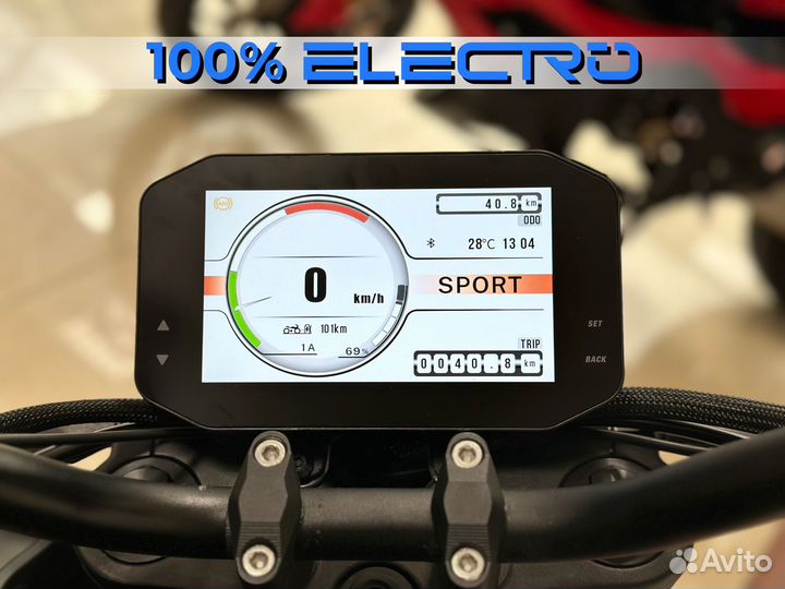 Электробайк Alrendo TS Bravo