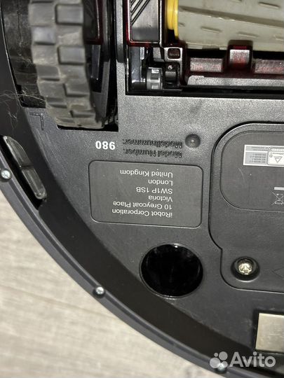 Робот пылесос irobot roomba 980