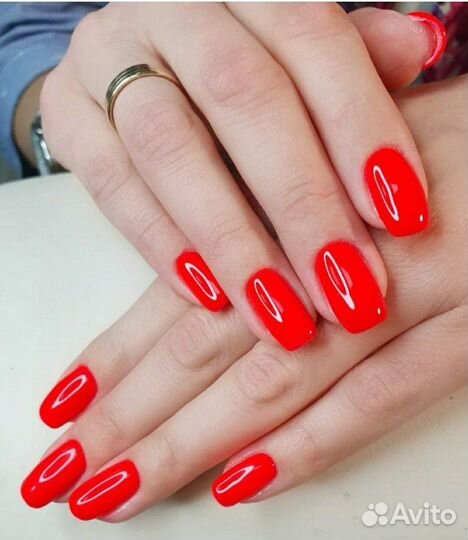 Маникюр Педикюр покрытие шеллак гель-лак