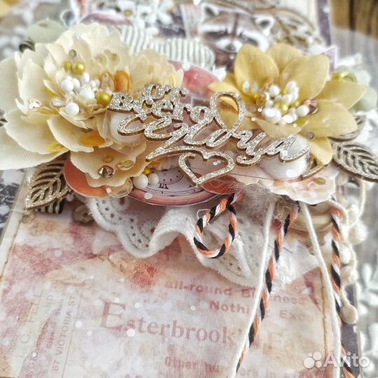 Открытка ручной работы