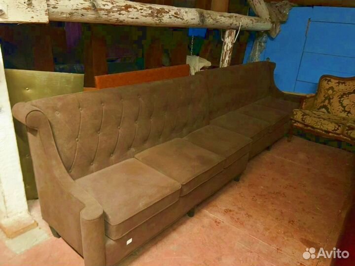 Диван модульный велюр