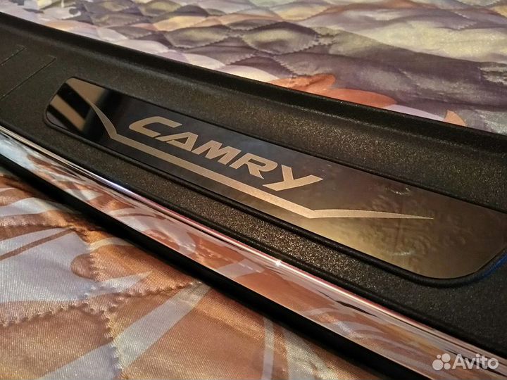 Toyota Camry 55 Накладка на задний бампер K3CH1