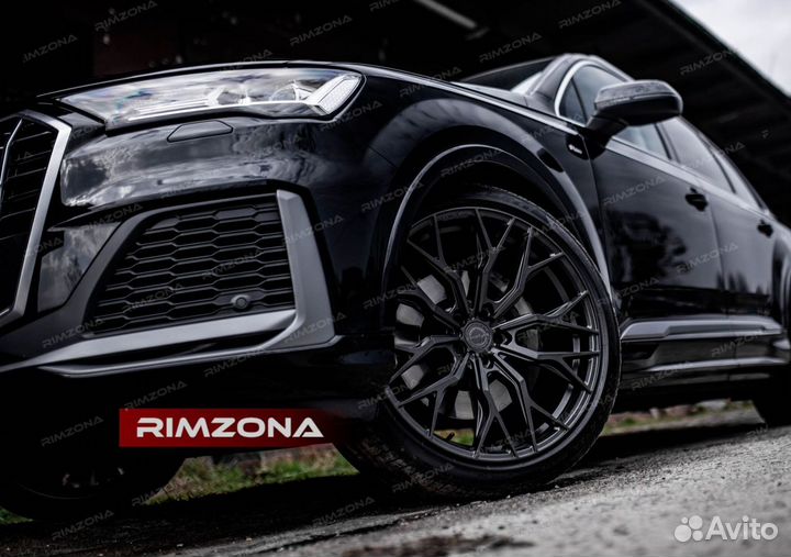 Кованые диски R21 на Audi Q7