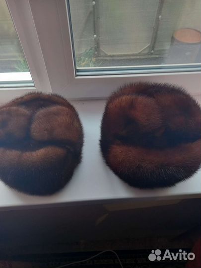 Норковая шапка мужская