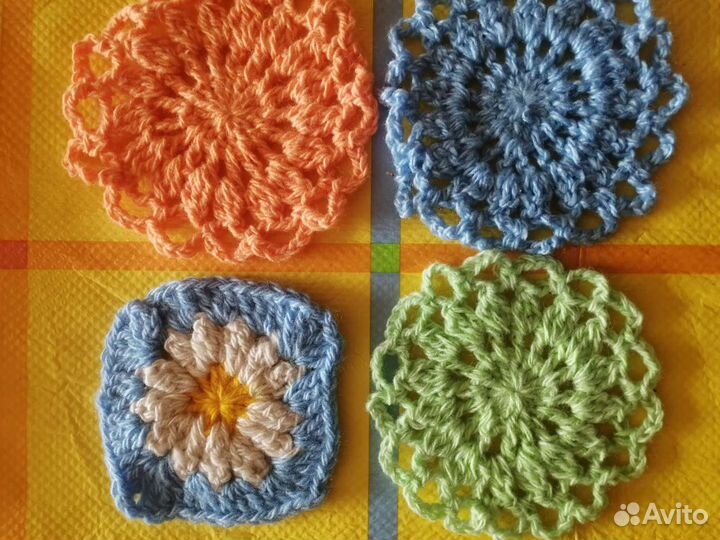 Салфетки вязаные крючком