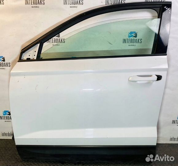 Дверь передняя левая skoda karoq
