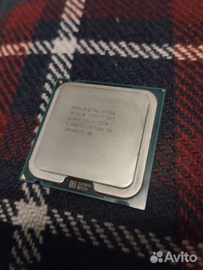 Intel core 2 duo e7400 775