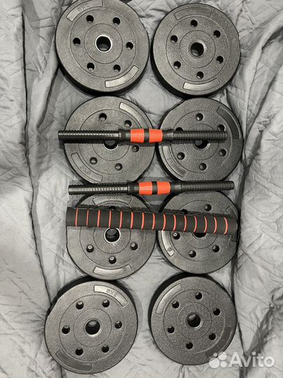 Гантели разборные 24 кг