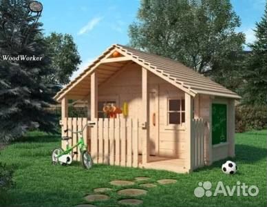 Детский игровой домик для дачи