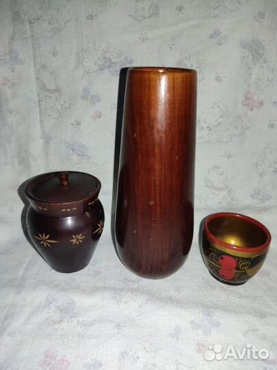 Ваза, сахарница, солонка