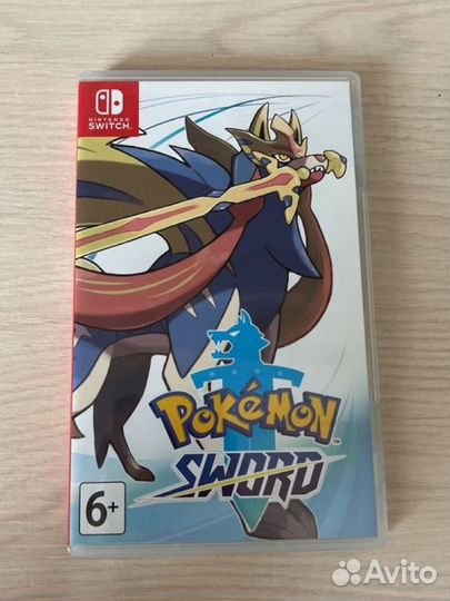 Картридж Pokemon sword nintendo switch