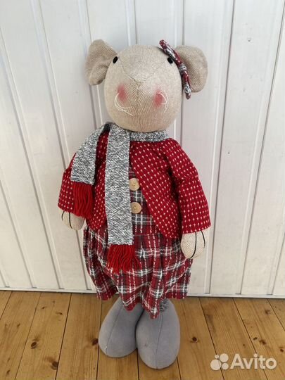 Интерьерная кукла мышонок