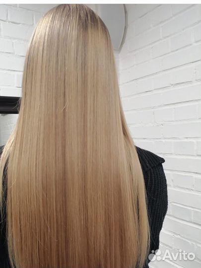 Кератиновое выпрямление