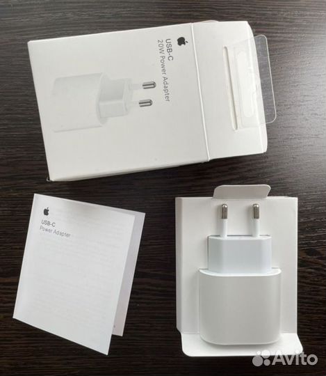 Зарядный блок/адаптер apple 20w USB-C power