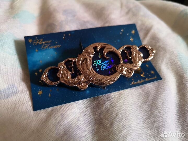 Фантастическая заколка FlowerKnows русалка