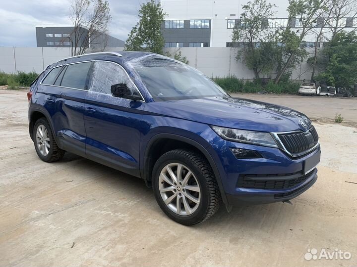 Skoda Kodiaq 2.0 AMT, 2021, битый, 21 000 км