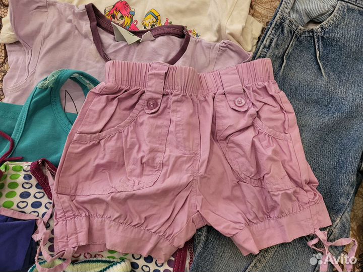 Вещи пакетом на девочку