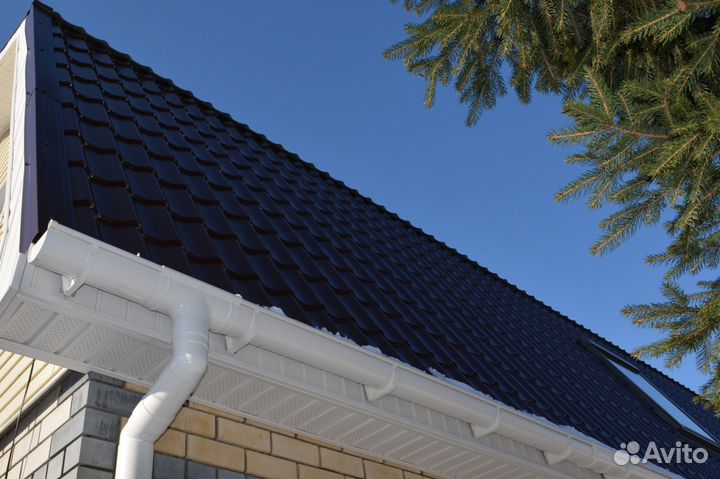 Монтаж металлочерепицы