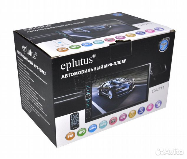 Магнитола Eplutus CA711 Bluetooth 7