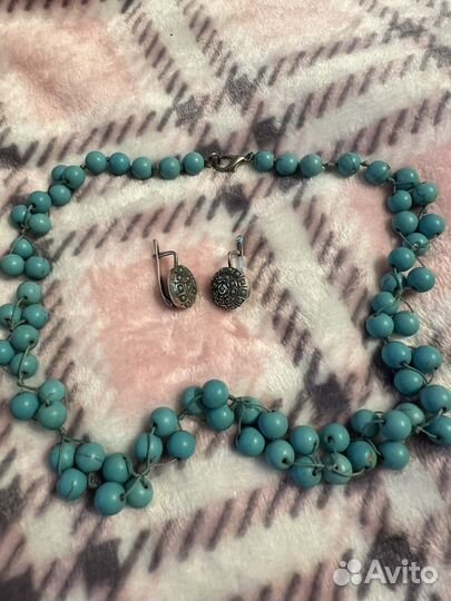 Серьги, кольца серебро