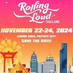 Билеты на концерт Rolling Loud в Таиланде