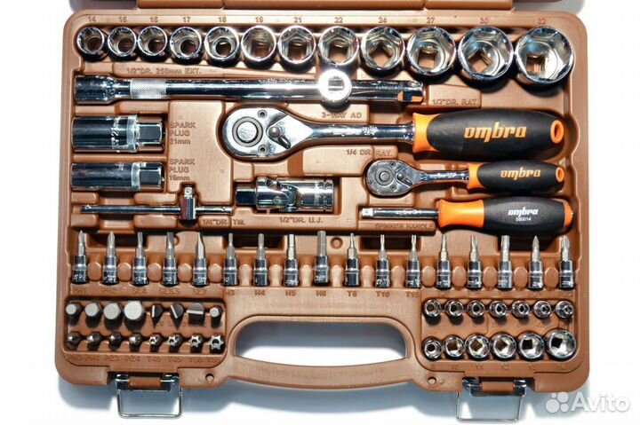 Набор инструмента 6-гр. 82 пр Ombra OMT82S