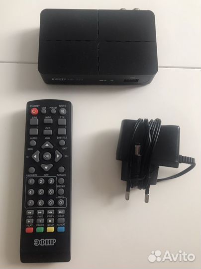 Приставка на 20 канадов DVB-T2, DVB-C