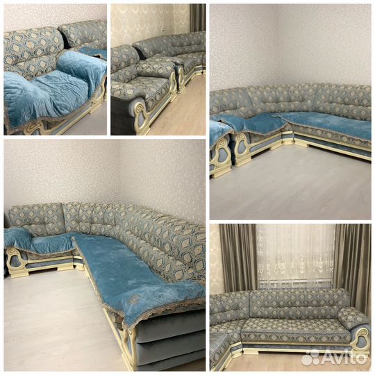 Большой угловой диван бу