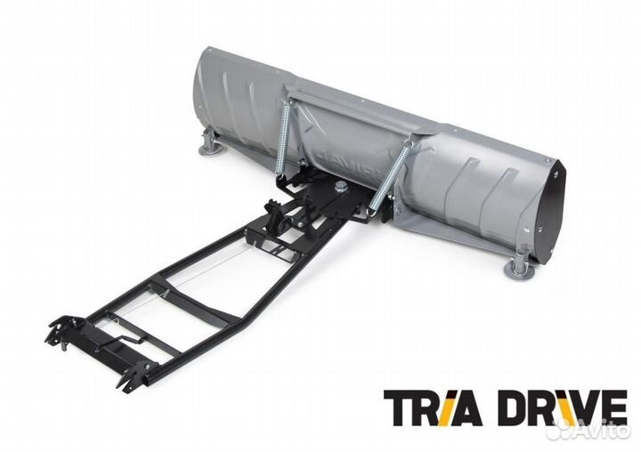 Снегоуборочный отвал Rival Quick 150 см серый