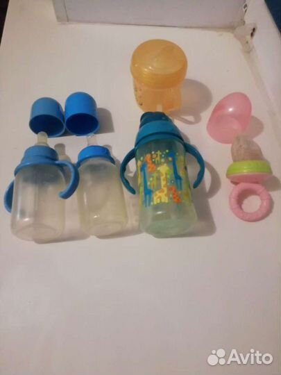 Бутылочки для питания, для чая, воды/сока. Ниблер