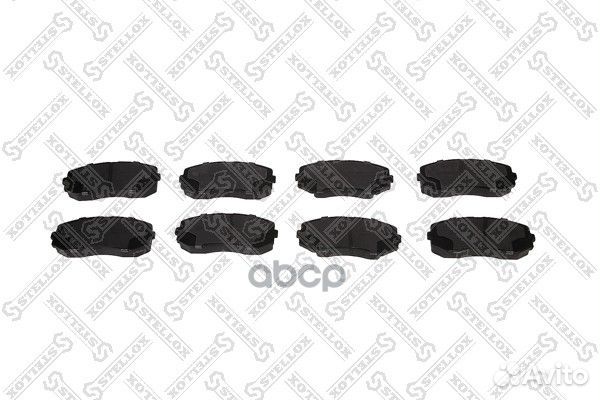 000 345B-SX колодки дисковые передние Mitsubis