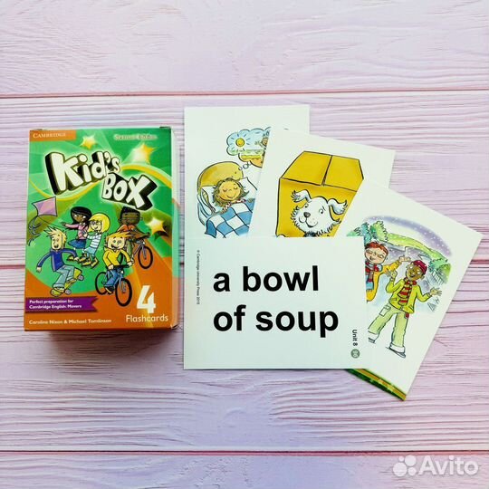 Карточки к курсу Kid’s box 4