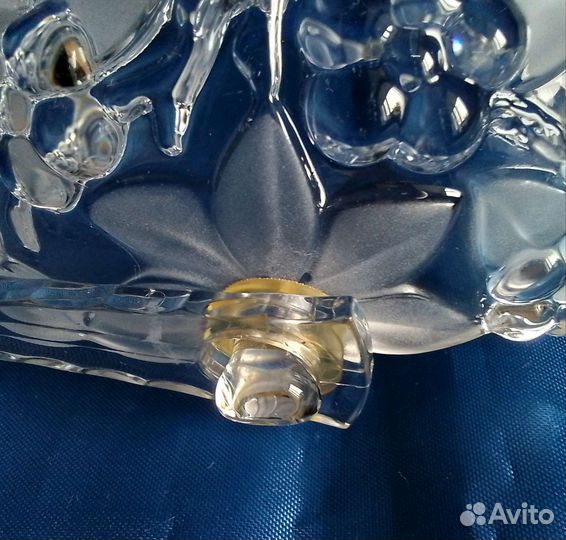 Хрустальная корзинка ваза Walther-Glas, Германия